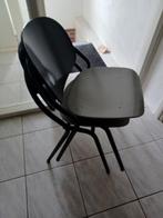 6 stapelstoelen, Huis en Inrichting, Stoelen, Ophalen, Gebruikt, Grijs, Vijf, Zes of meer stoelen