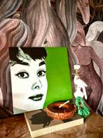 Pop Art Canvas Audrey Hepburn, Ophalen of Verzenden