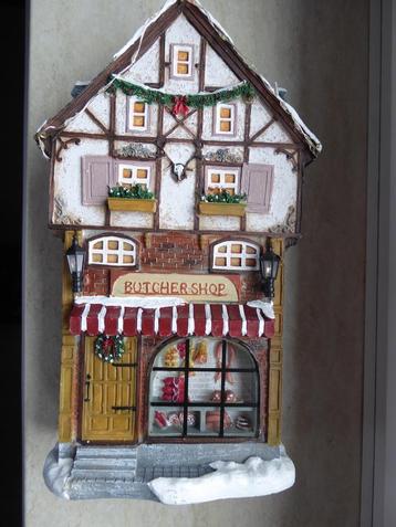 Luville Kerstdorp  Schneewald Butcher  --  1113108 beschikbaar voor biedingen