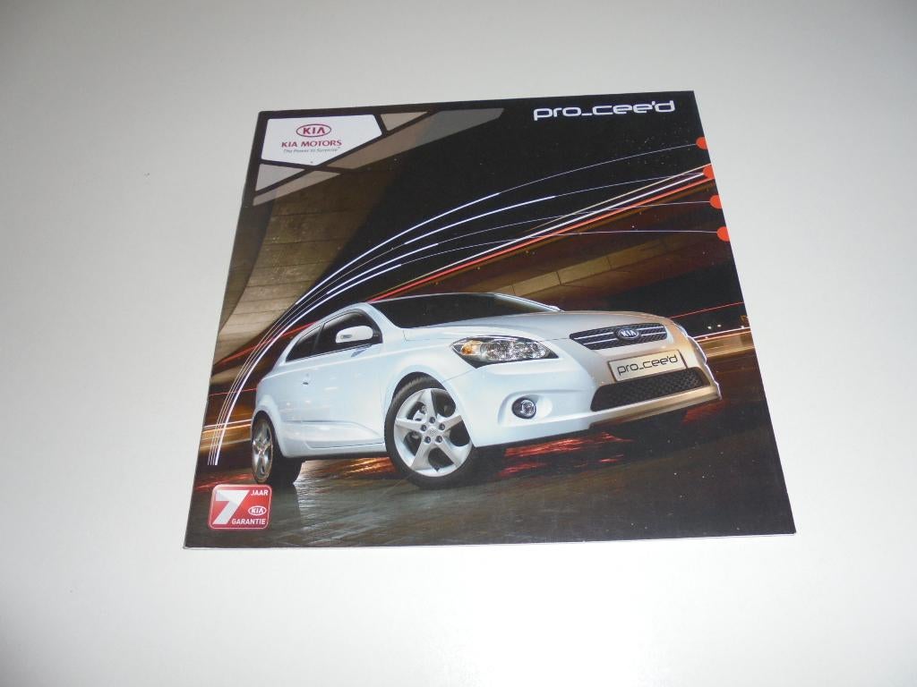 brochure Kia Pro Ceed  2010, Ophalen of Verzenden, Nieuw, Overige merken
