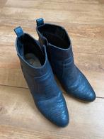 Blauwe enkellaarsjes, Kleding | Dames, Schoenen, Ophalen of Verzenden, Zo goed als nieuw, Blauw