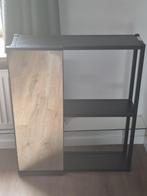 ENHET Spiegelkast, antraciet, 60x17x75 cm, Ophalen, Spiegelkast, 50 tot 100 cm, Zo goed als nieuw