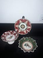 3 Villeroy en boch kerstschaaltjes, Verzenden