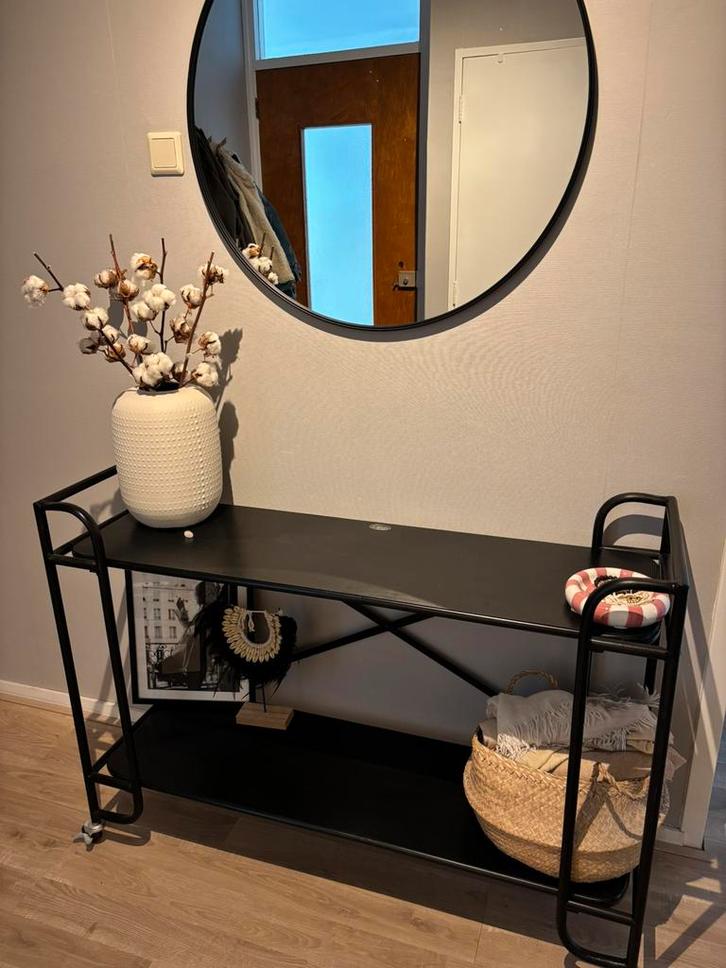 Sidetable riverdale, Huis en Inrichting, Tafels | Sidetables, Zo goed als nieuw, 25 tot 50 cm, 100 tot 150 cm, Rechthoekig, Metaal