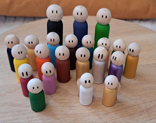 Set 2 - opstellingenwerk set kegelpoppetjes, Hobby en Vrije tijd, Cursusmateriaal, Nieuw, Welzijn en Spiritualiteit, Meerdere media