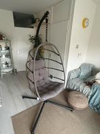 Intratuin inklapbare hangstoel in standaard Pax naturel, Tuin en Terras, Ophalen of Verzenden, Zo goed als nieuw
