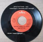 JERRY LEE LEWIS, single 1973, sometimes a memory ain't enou, Cd's en Dvd's, Vinyl | Wereldmuziek, Ophalen