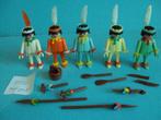playmobil pastel kleurige indianen set 3120 punt in voet, Ophalen of Verzenden, Gebruikt, Complete set
