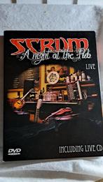 Dvd en cd. SCRUM  a night at the club Live, Alle leeftijden, Boxset, Muziek en Concerten, Ophalen of Verzenden