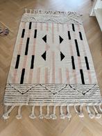 Madam Stoltz Kelim Vloerkleed 180x120, 100 tot 150 cm, Wit, Ophalen of Verzenden, Zo goed als nieuw