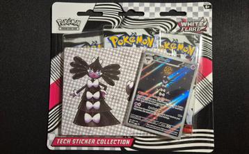 White Flare Tech Sticker Collection - Pokémon beschikbaar voor biedingen