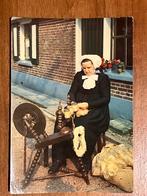 Raalte. Sallandse Dracht. Spinster spinnewiel. Botermarkt., Ophalen of Verzenden, 1960 tot 1980, Gelopen, Overijssel