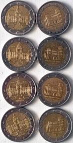 Speciale 2-euro munten Duitsland 2016-2017, Verzenden, Duitsland, 2 euro, Losse munt