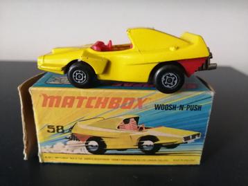 Lesney Matchbox Superfast #58 Woosh N Push in doosje  beschikbaar voor biedingen