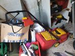 Grasmaaier - Gebruikt, Cirkelmaaier, Elektrische grasmaaier, Ophalen of Verzenden, Opvangzak