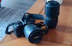 Nikon D60 met Nikkor 18-105mm en Sigma APO DG 70-300mm Macro, Ophalen, Spiegelreflex, Zo goed als nieuw, Nikon