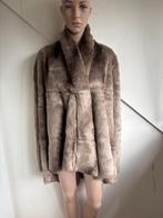 Reset nepbont jas maat 44 beige bruin  winterjas faux fur, Kleding | Dames, Jassen | Winter, Beige, Maat 42/44 (L), Ophalen of Verzenden