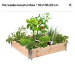 Moestuinbak 100x100x20, Ophalen, Nieuw