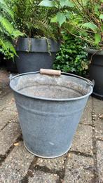 ZINKEN EMMER, Tuin en Terras, Bloembakken en Plantenbakken, Ophalen, Gebruikt