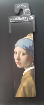 Boekenlegger - Meisje met de parel van Vermeer, Verzamelen, Boekenleggers, Ophalen