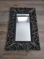 Spiegel met houten sierlijst 57x88 cm, Minder dan 100 cm, Gebruikt, Rechthoekig, Ophalen