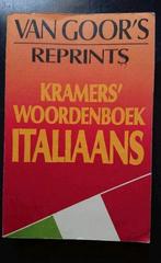 Kramers' woordenboek Italiaans, Overige uitgevers, Zo goed als nieuw, Italiaans, Van Goor