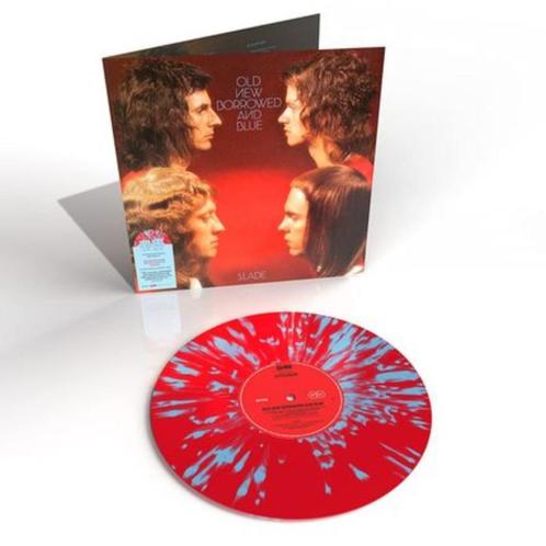 Slade Old New Borrowed & Blue Splatter Vinyl NIEUW/SEALED, Cd's en Dvd's, Vinyl | Rock, Nieuw in verpakking, Rock-'n-Roll, 12 inch