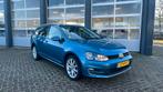 Volkswagen Golf Variant 1.6 TDI DSG 2016 navi camera cruise, Zwart, 4 cilinders, 700 kg, Blauw