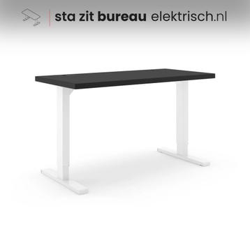 10x Linoleum Zit-sta bureau 138x68 cm! Zwart! Incl. BTW! beschikbaar voor biedingen