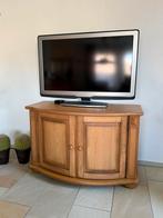 Eiken televisiemeubel Z.G.A.N., Ophalen, 100 tot 150 cm, Eikenhout, Zo goed als nieuw