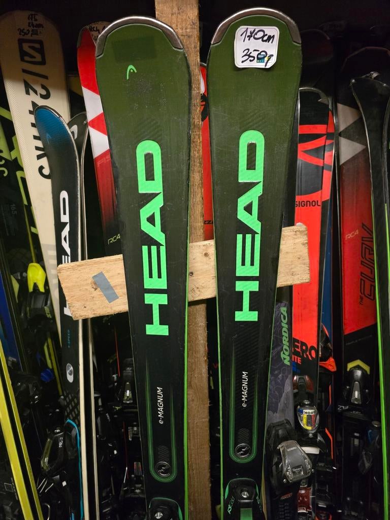 170cm HEAD SUPERSHAPE E-MAGNUM NP1000, Sport en Fitness, Skiën en Langlaufen, 160 tot 180 cm, Gebruikt, Ophalen of Verzenden, Carve