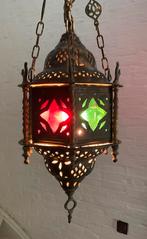 Hanglamp met gekleurd glas *tres jolie Duiven*, Verzenden