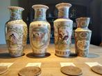 Chinese Vazen 4 stuks Mint staat, Ophalen of Verzenden