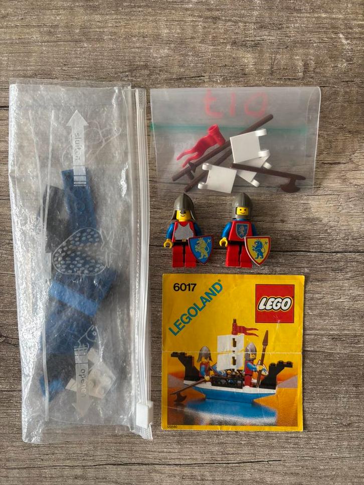 Lego castle 6017 - compleet + boekje (3 in voorraad), Kinderen en Baby's, Speelgoed | Duplo en Lego, Zo goed als nieuw, Ophalen of Verzenden