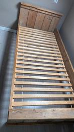 Steigerhout bed, 90 cm, Eenpersoons, Steigerhout, Ophalen of Verzenden