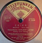 ERIKA 78 toerenplaat Telefunken Musikus 1939, Ophalen of Verzenden, Landmacht, Duitsland, Overige typen