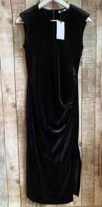 Mooie nieuwe black velvet jurk van Motivi (Maat 34), Verzenden, Zwart, Nieuw, Maat 34 (XS) of kleiner