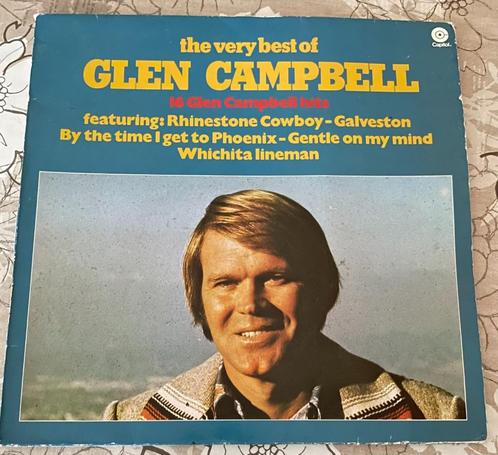 LP Glen Campbell The very Best of, Cd's en Dvd's, Vinyl | Pop, Zo goed als nieuw, 1960 tot 1980, 12 inch, Ophalen of Verzenden