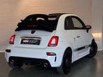 Abarth 595 C 1.4 T-Jet Abarth 595 70th Anniversary Cabrio Ca, Auto's, Gebruikt, Met garantie (alle), 4 stoelen, Wit