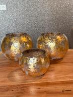 Amelie windlichten Intratuin - 3 stuks, Overige materialen, Overige kleuren, Ophalen of Verzenden, Zo goed als nieuw