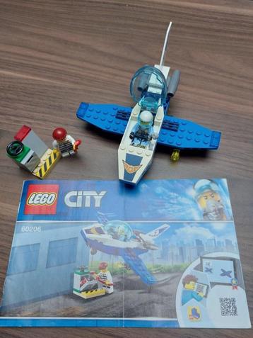 Lego city Luchtpolitie Vliegtuigpatrouille (60206) beschikbaar voor biedingen