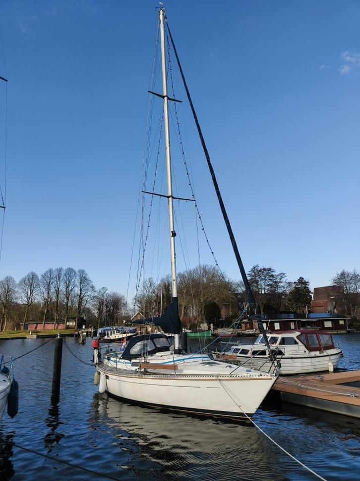 Vaarklare Bostrom 37ft zeiljacht met achterkajuit, Watersport en Boten, Kajuitzeilboten en Zeiljachten, Gebruikt, Tourjacht of Cruiser