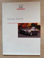 Folder Honda S2000 2002, Ophalen of Verzenden, Gelezen, Honda