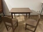 Ikea tafel en 2 stoeltjes!, Ophalen, Gebruikt, 50 tot 100 cm, Tot twee personen