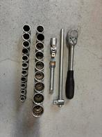 Hazet 1/2” doppenset 10-32mm 24-delig, Auto diversen, Autogereedschap, Ophalen of Verzenden, Gebruikt