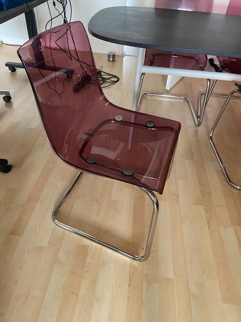 4 eettafel stoelen TOBIAS / kuipstoeltjes / eetkamer stoelen, Huis en Inrichting, Stoelen, Zo goed als nieuw, Vier, Kunststof