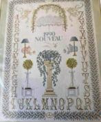 BORDUURPAKKET THEA GOUVERNEUR MERKLAP 1990 NOUVEAU, Hobby en Vrije tijd, Borduren en Borduurmachines, Verzenden, Nieuw, Handborduren