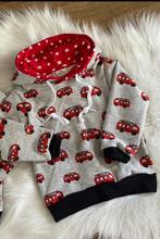 Alpenfleece Sweater Hoodie Maat 98, Kinderen en Baby's, Kinderkleding | Maat 104, Jongen of Meisje, Trui of Vest, Handgemaakt