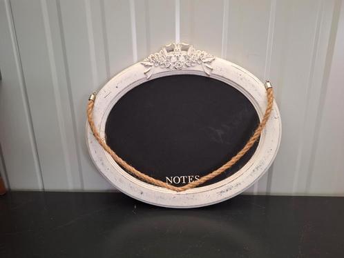 Vintage look krijtbord, Huis en Inrichting, Woonaccessoires | Lijsten, Zo goed als nieuw, Minder dan 50 cm, Minder dan 50 cm, Hout