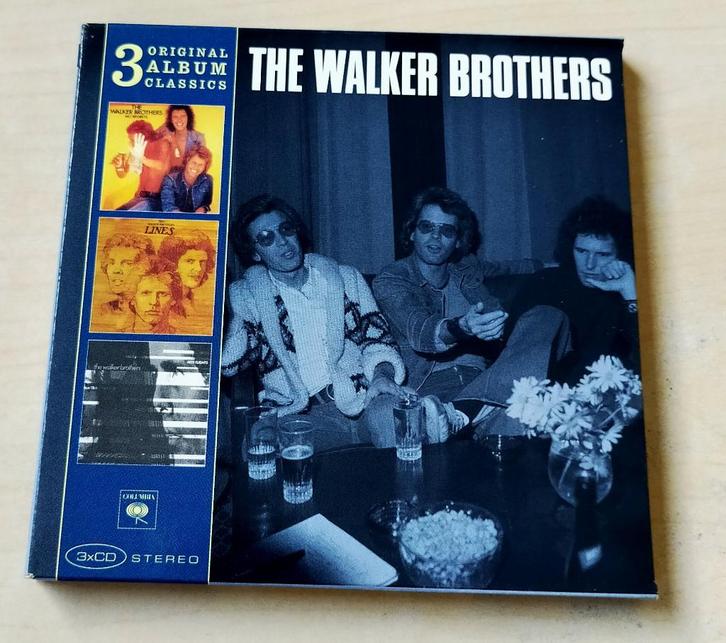 The Walker Brothers - 3 Original Album Classics 3CD 2010, Cd's en Dvd's, Cd's | Rock, Gebruikt, Poprock, Ophalen of Verzenden